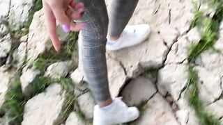 LONG CUMMED ON MY FACE   CUMWALK (RISKY OUTSIDE )
