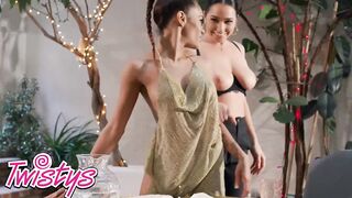 Twistys - Karlee Grey Takes Scarlit Scandal in the Backroom to Performance her just how Stunning she is