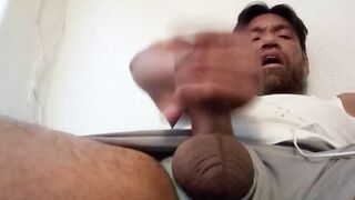 This Is The Latest Tape Of Me Into My Bed Room Stroking Myself Making My Penis Grow Up Really Long And Really Rough And Thicker And Edging For The Longest I Can't Take It No Longer And Explode My goddess Cum All Over Myself And I'm Going To Cum Twice. E