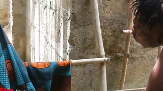 I SAW MY NEIGHBORS WATCHING ME WHILE I WAS TAKEN TUB SO I NEEDED TO GO TO HIS HOUSE AND POUNDED INTO AN UNCOMPLETED BUILDING
