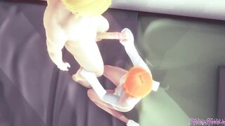 Ben 10 Anime - Gwen Hand Job, Head and Screwed by a long cock