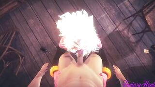 Dragon Ball Animated Compilation - Pan, Bulma & C18 Animated Manga Japanese Porn