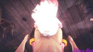 Dragon Ball Animated Compilation - Pan, Bulma & C18 Animated Manga Japanese Porn