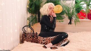 Air Balloon Looner Bdsm Play, You are Inflatable Balloon! female domination Rubber Latex point of view