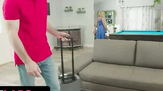 MYLF - Turned On goddess Sneaks Into And Fucks Her Huge Time Buddy While His Girlfriend Is Next To Them
