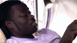 FREAKY HOSTEL - Katy Rose Surprises Her big black dick Client With A babe Fellatio - LETSDOEIT