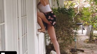 MYLF - Supportive Cougar Steps Inside To Make Sure Lucky Stud Gives A Stellar Banged Performance