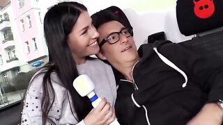 BUMSBUS - Stepsisters Silvia Dellai & Eveline Dellai Share Cock Into Public - LETSDOEIT