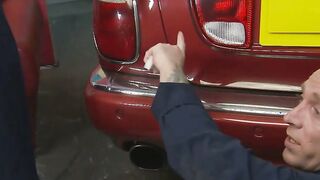 Farrah Fox Fucks A Mechanic While two Bae Chicks See Inside The Background