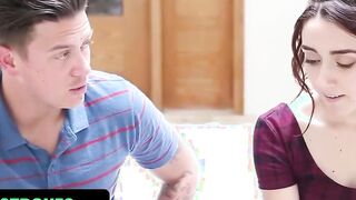 FamilyStrokes - Innocent Goddess Getting Her Tight Butthole Drilled Deep