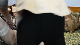 Nerdy couple prefers fucking instead of studying Bimbo two