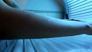 Outdoors Solarium homemade pounded with german slender 19 year older pov