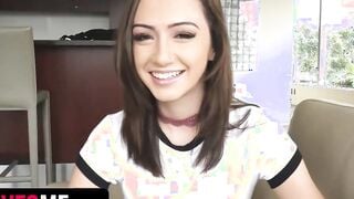 SisLovesMe - Voluptuous babe With Crazy Sexy Body Getting To Suck Gigantic Penis After Losing In Truth Or Dare