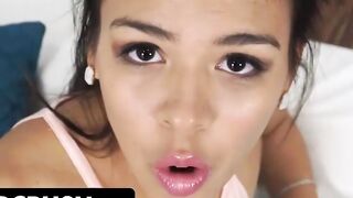 DadCrush - Hot Bombshell Caught Kinky Old Man Holding Her