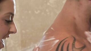 NURU RUBS - Asa Akira Shows Her Intern How To