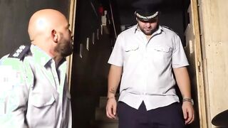 Police officers on 3some duty
