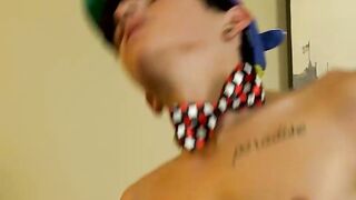 Cum loving bareback twinks Jacob Grant and Jasper Robinson