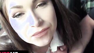 SisLovesMe - Great 18 Yo Jennifer Jacobs Pleasures Stepbro By Wrapping