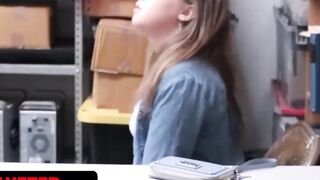 Shoplyfter - Incredible Slender Hottie Brooke Bliss Bends Over The