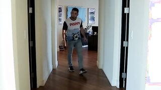 Markie More bends Johnny over and fucks him raw from behind