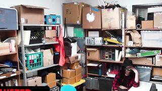 Shoplyfter - Foxy Troublemaker Audrey Royal Receives Huge Facial Cumshots From two Security Guards