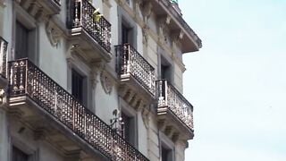 LUSTY HOSTEL - (Julia De Lucia, Jesus Reyes) - Sexsual Romanian Slut Loving Interracial Banging With Gigantic long ebony dick