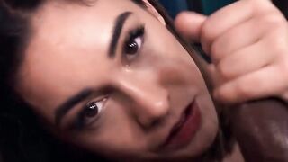 VULGAR HOSTEL - babe Backpacker Ginebra Bellucci Getting Her Tight Bushy Pussy Banged! By long african penis