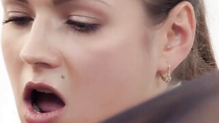 WHITEBOXXX - Serina Gomez Snatch And Clit Licking With Real Leaking Orgasm
