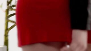 WHITEBOXXX - Stepdad Caught Step-Daughter Masturbating And Cums All Over Her Booty