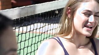 ScamAngels - Katrina Jade And Kenzie Madison Slutty American teen Year Older 3-Way With Cheating Husband