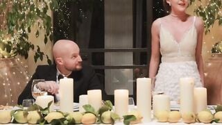 TUSHY Runaway bride Sybil has anal adventure before wedding Slut two