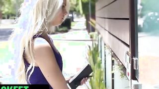 TeamSkeet - Perv Guy Stuffs His Long Cock In Adorable Blondie's Tiny Mouth And Tight Snatch