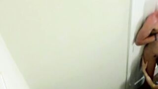 Skinny twink gives head before receiving hard butt fuck