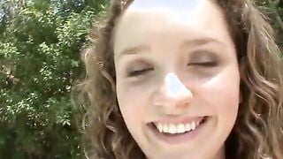 April Knight Bounces Her Gigantic Titties Before Gets Naked And Fucking Hard