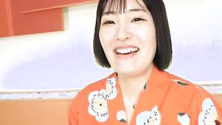 Hana Kawamura is inside a 3-way today sucking off and fucking two men