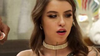 Turned On Eden Ivy Will Have A Hard Time Walking After This DOUBLE PENETRATION By two African Cocks