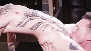 TRANSEROTICA Hung Pierce Paris Bangs Tattooed FTM Austin Spears