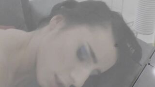 Good looking teen receives hard dicking from mature dude