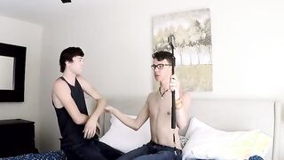Justin Cummings and Aaron Martin make a homemade sex tape