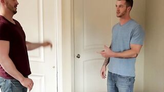 Quentin Gainz gives Derrick the bare back fuck of his life