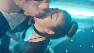 Deeper. Brooklyn has rough anal sex with dance partner