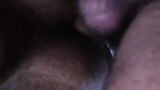 Giant hairy bear Brad Kalvo breeds Lanz Adams burly asshole