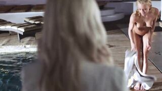BLACKED Hot Blondes Elsa Jean & Ivy Wolfe share gigantic bbc