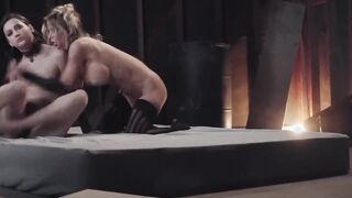 Girlsway Wastelands: Pleasure Bot Alexis Fawx Initiates 3-Way!
