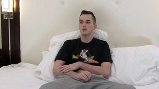 Fresh Jordan Graves solo session playing with his sweet ass