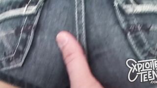 Very skinny 19 yo yr older with BRACES stars into the point of view porn