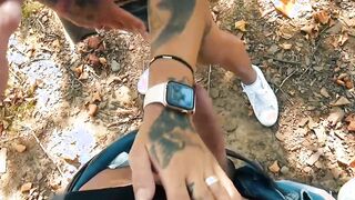 german fitness blonde bitch make real outdoors date