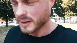 german fitness blonde bitch make real outdoors date