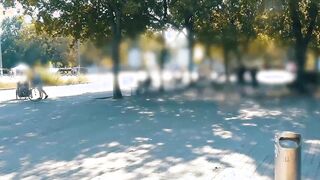 german fitness blonde bitch make real outdoors date