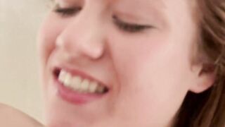Hoe with tiny boobies having a Bombshell sex strokes